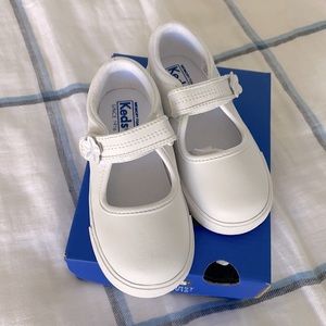 Keds Girls White Mary Jane tennis shoes
